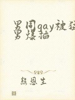 男同gay被猛男爆插