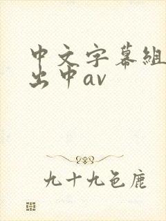 中文字幕组人妻出中av
