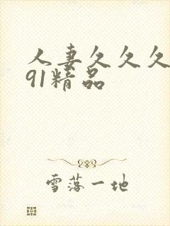 人妻久久久久久91精品