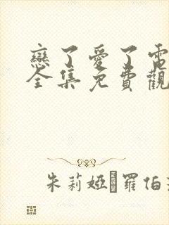 恋了爱了电视剧全集免费观看高清