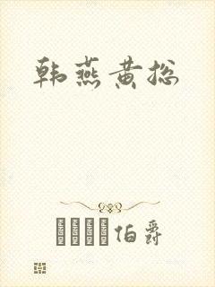 韩燕黄总封面