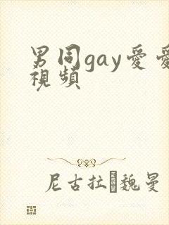 男同gay爱爱视频