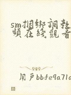 sm捆绑调教视频在线观看
