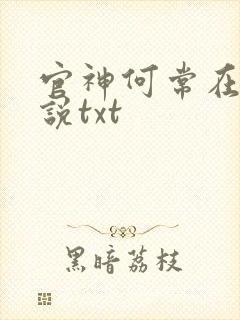 官神何常在 小说txt