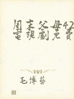 周末父母42集电视剧免费看