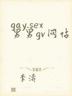 gay.sex男男gv网站