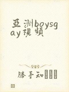 亚洲boysgay视频