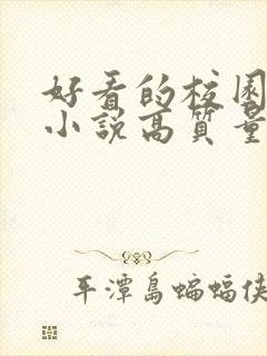 好看的校园言情小说高质量文笔好