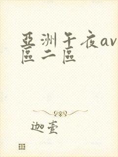 亚洲午夜av一区二区