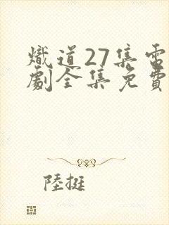 炽道27集电视剧全集免费观看