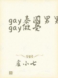 gay泰国男男gay做受封面