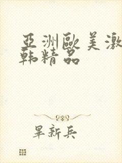 亚洲欧美激情日韩精品