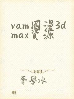 vam国漫3dmax资源