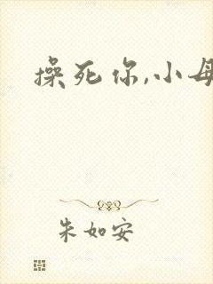 操死你,小母狗