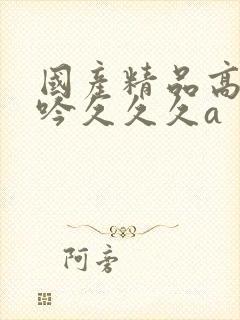 国产精品高潮呻吟久久久a