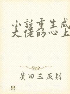 小说重生成偏执大佬的心上人txt