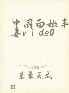 中国白嫩丰满人妻vⅰde0封面