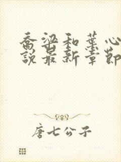乔梁和叶心仪小说最新章节封面