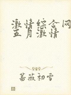 激情综合网激情五月激情封面