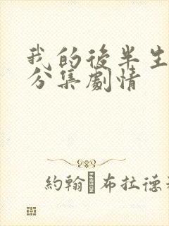 我的后半生剧情分集剧情