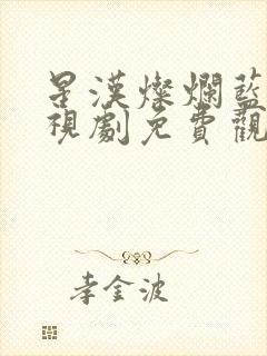 星汉灿烂蓝光电视剧免费观看