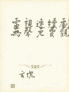 电视连续剧密战无声免费观看