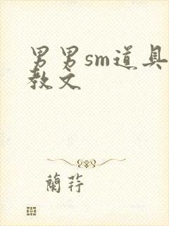 男男sm道具调教文