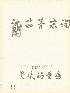 沈茹菁宋洵笔趣阁