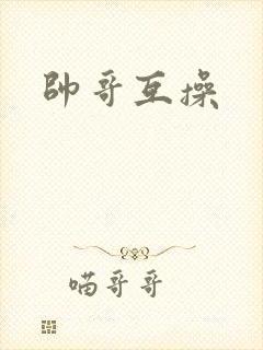 帅哥互操