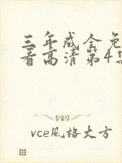 三年成全免费观看高清第4集