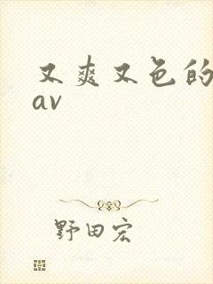 又爽又色的亚洲av