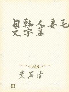 日韩人妻毛片中文字幕