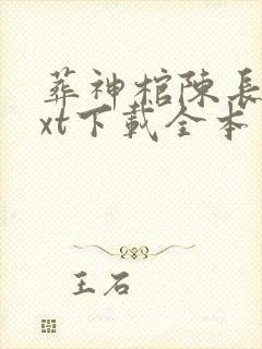 葬神棺陈长安txt下载全本