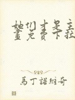 她们才是主角漫画免费下拉式