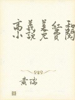 高义美红和孙倩小说免费阅读