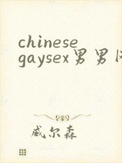 chinesegaysex男男网站'