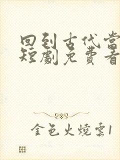 回到古代当太子短剧免费看封面