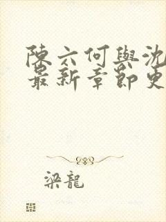 陈六何与沈轻舞最新章节更新时间