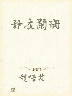 静夜阑珊