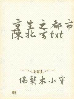 重生之都市修仙陈北玄txt封面