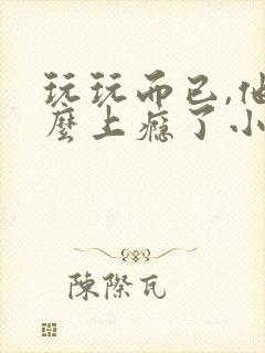 玩玩而已,他怎么上瘾了小说免费阅读封面