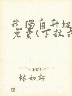 我独自升级漫画免费(下拉式)