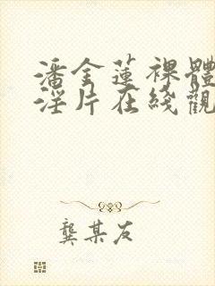 潘金莲裸体一级淫片在线观看