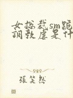 女总裁sm跪爬调教虐是什么