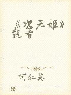 《次元姬》免费观看