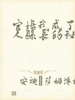 官场我成了大美人县长的秘书全文小说
