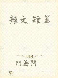 辣文 短篇封面