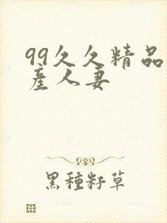 99久久精品国产人妻
