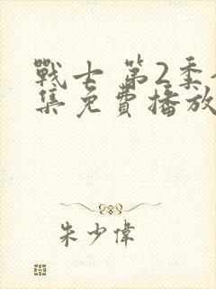 战士 第2季全集免费播放在线观看