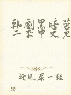 韩剧黑暗荣耀第二季中文免费观看